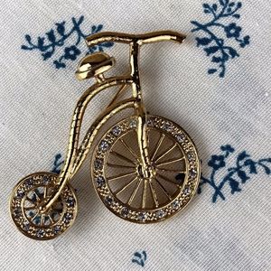 Penny Farthing Bicycle Pin